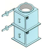 counter weight gates,mist eliminators,wet scrubbers,packed towers,gas absorbers