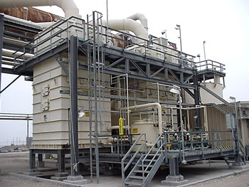 quad cyclones, multi-venturi scrubbers,gas absorbers