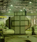 Cross flow abosorbers, air pollution control system,odor control systems