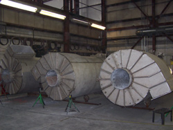 quad cyclones, multi-venturi scrubbers,gas absorbers